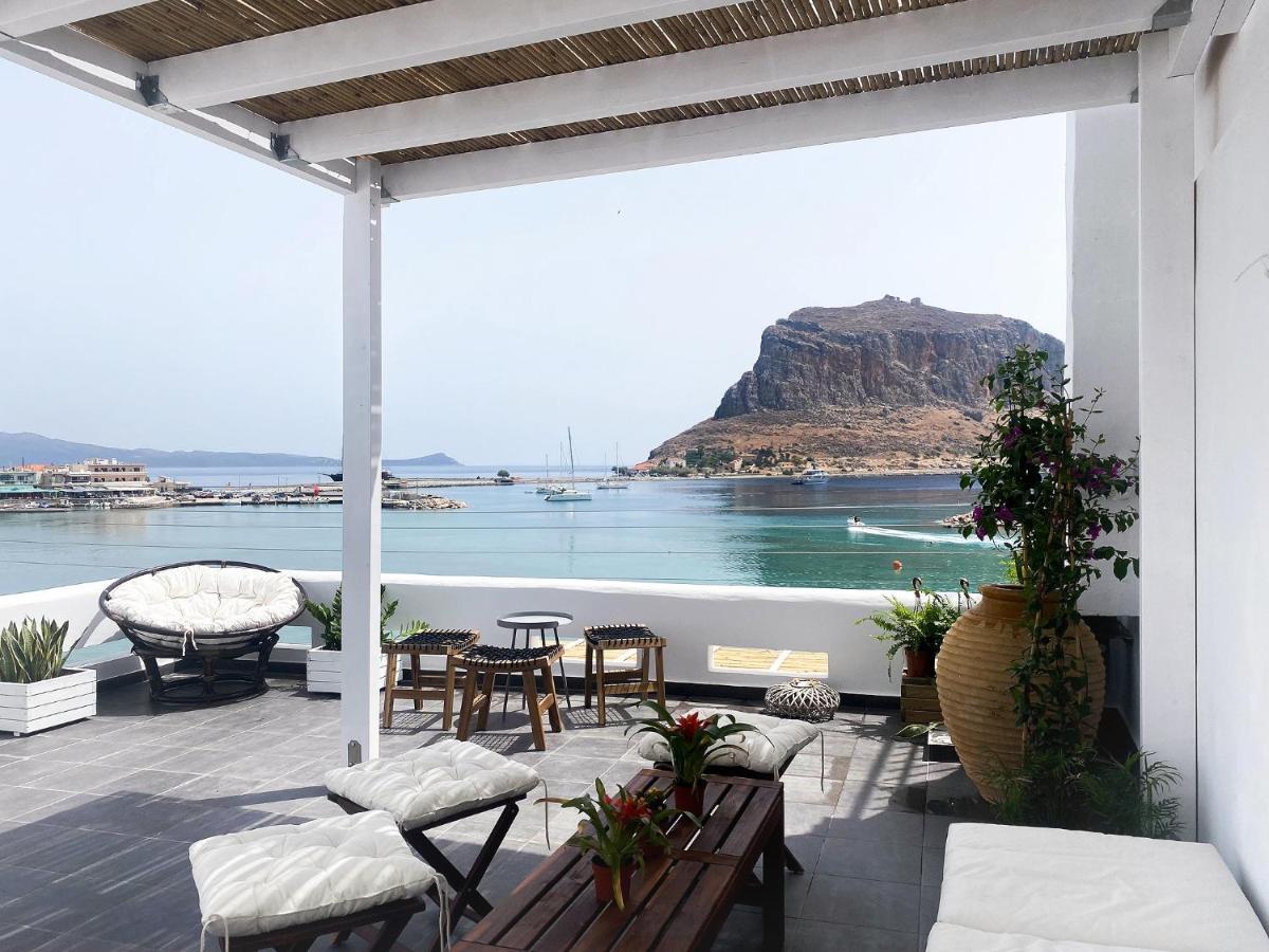 Lulu - Self Catering Accommodation Monemvasia Bagian luar foto